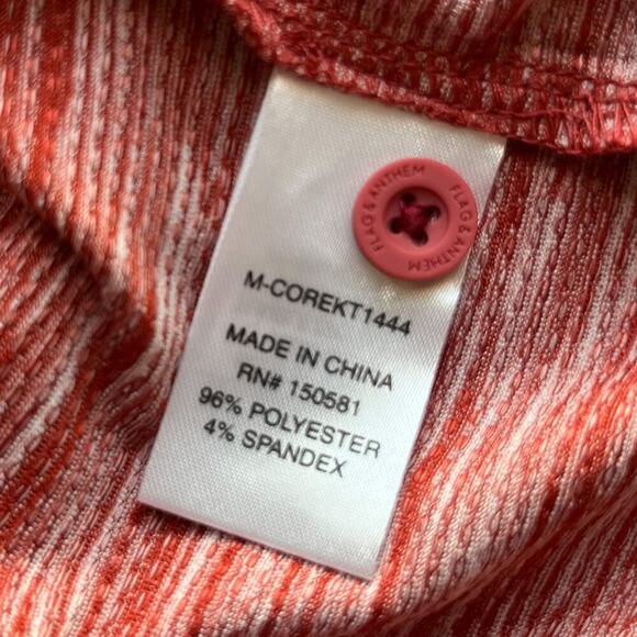 NWT Flag & Anthem Men MadeFlex Performance Golf Polo Shirt Red Small UPF Stretch - Picture 12 of 12